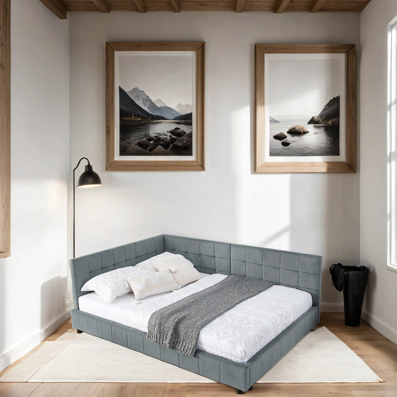 Bed frame corner discount